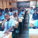 Students in a classroom